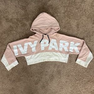 Ivy Park Kimono Sleeve Cropped Hoodie